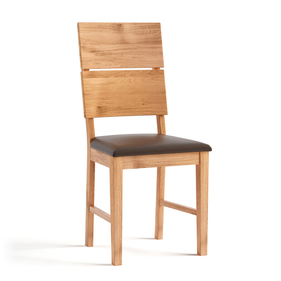 krzeslo-drewniane-z-litego-naturalnego-drewna-debowego-olejowane-z-tapicerowanym-brazowym-siedziskiem