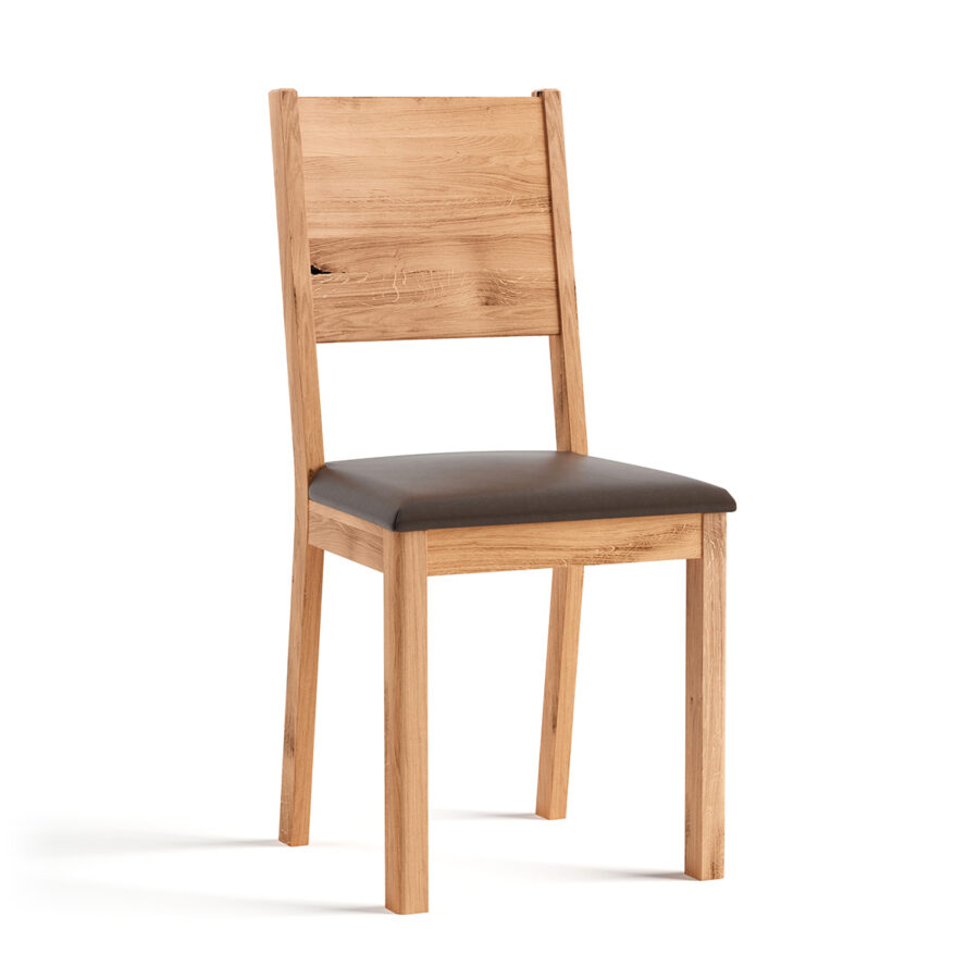 krzeslo-drewniane-z-litego-naturalnego-drewna-debowego-olejowane-z-tapicerowanym-brazowym-siedziskiem-2